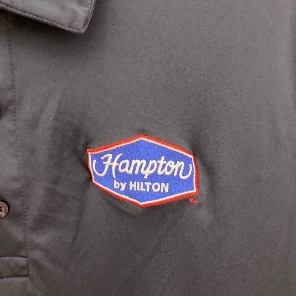 Hampton by Hilton polo shirt employee uniform style - Picture 2 of 8